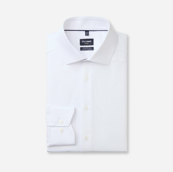 Olymp modern fit, fehér hosszú ujjú ing