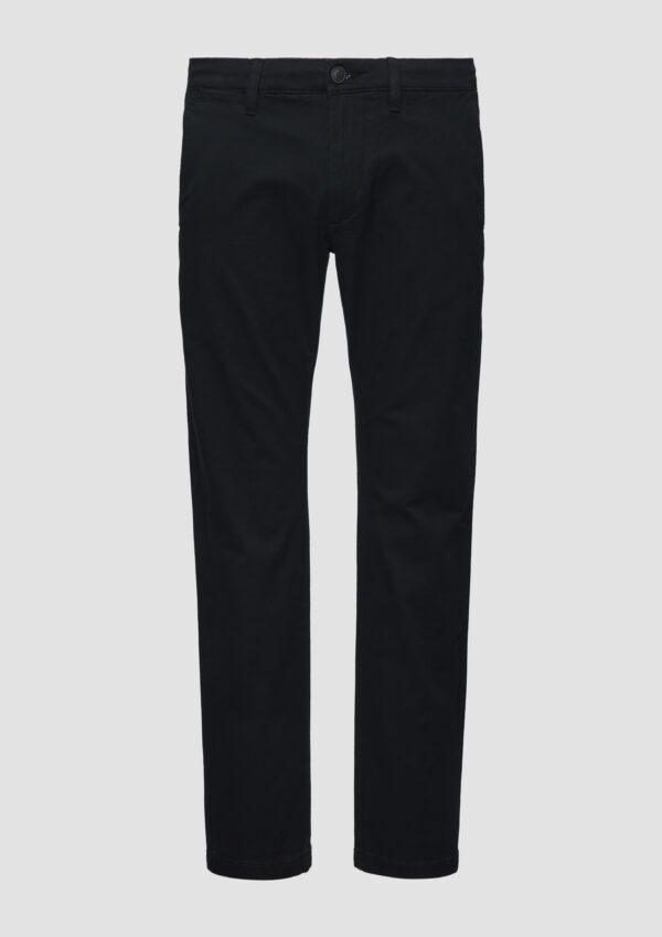 S.Oliver slim fit, fekete chino nadrág