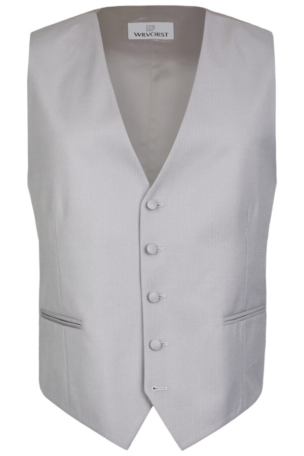 Wilvorst classic fit szürke zsakett mellény