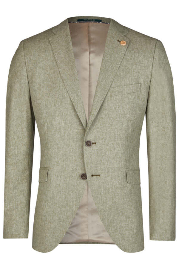 Wilvorst slim fit oliva zöld vintage esküvői mellény