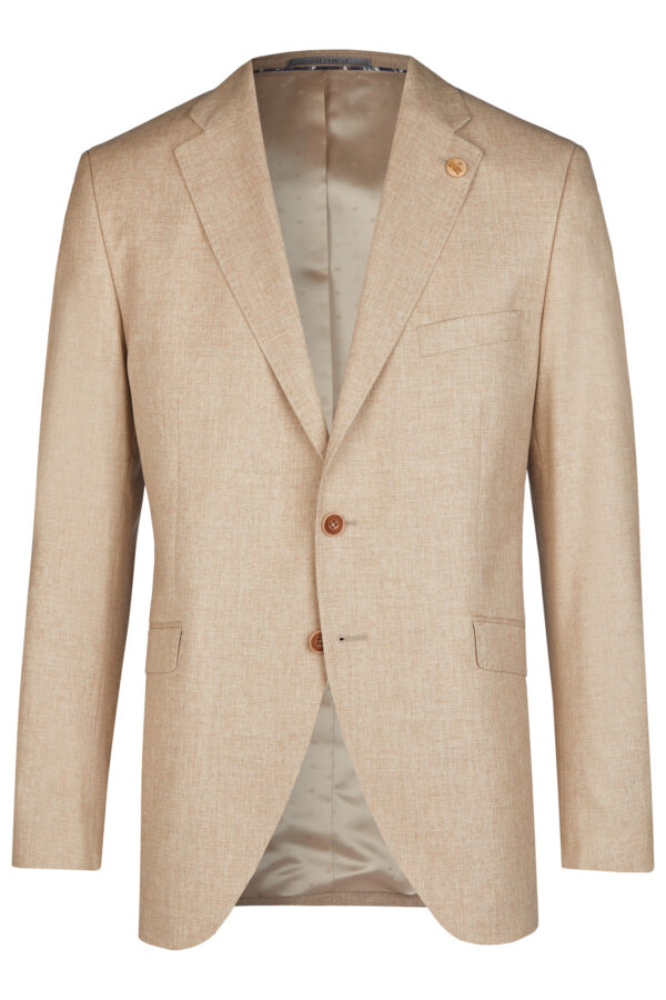Wilvorst modern fit világos barna vintage esküvői öltöny