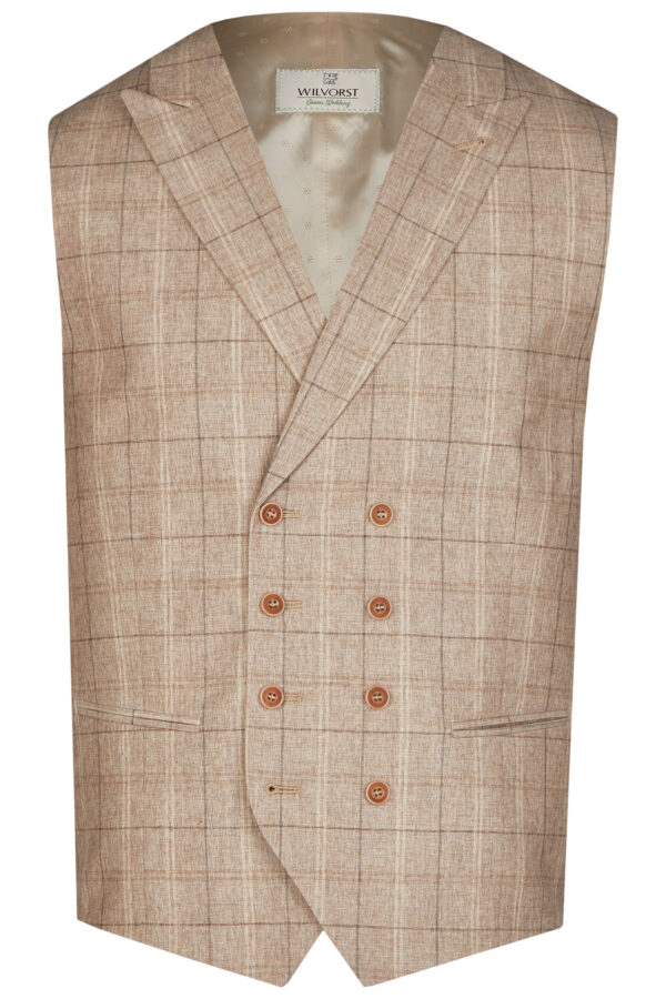 Wilvorst slim fit barna vintage esküvői mellény