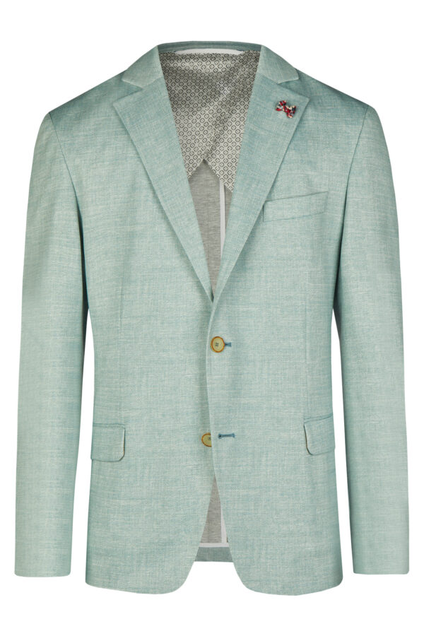 Atelier Torino slim fit, világos menta zöld vintage esküvői öltöny