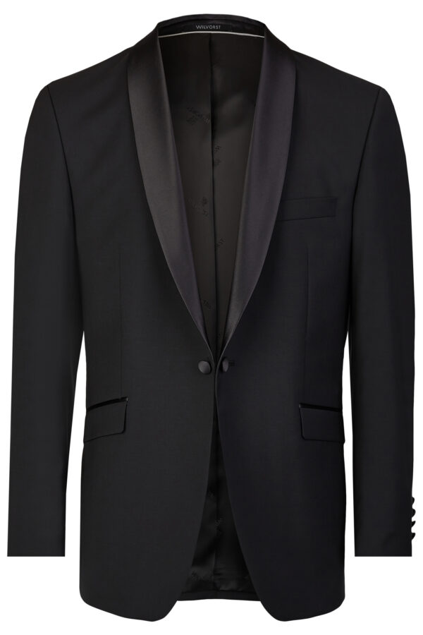 Wilvorst fekete, slim fit szmoking