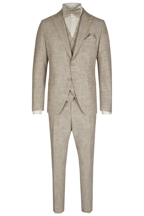 Wilvorst slim fit, mogyoró barna öltöny
