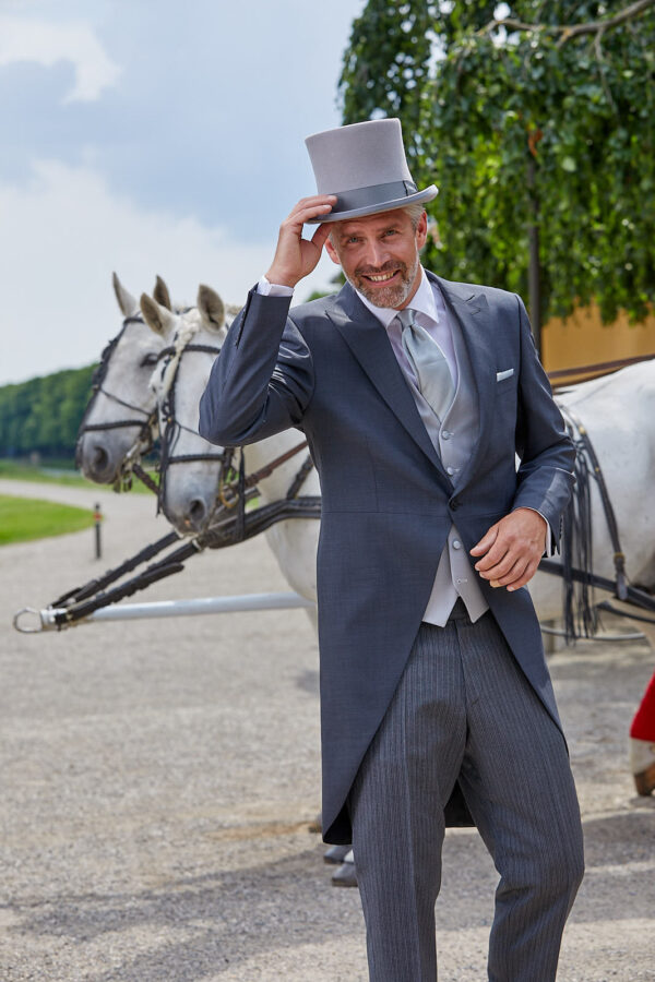Wilvorst szürke, modern fit zsakett