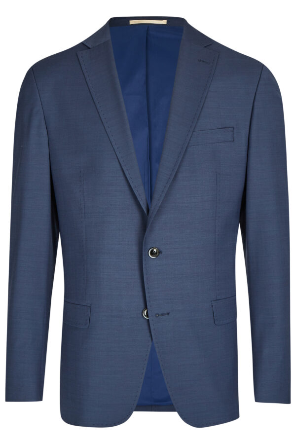 Atelier Torino slim fit, közép kék öltöny