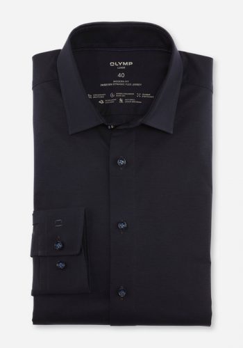 Olymp modern fit,sötét kék, hosszú ujjú ing