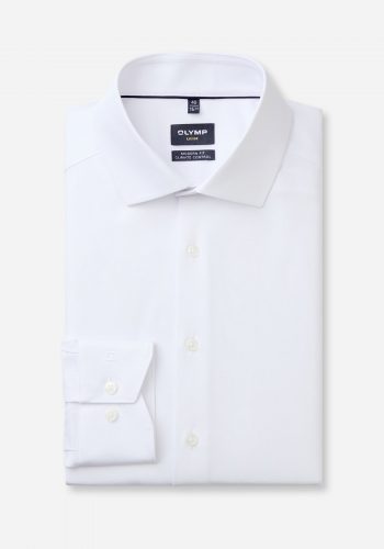 Olymp modern fit, fehér hosszú ujjú ing