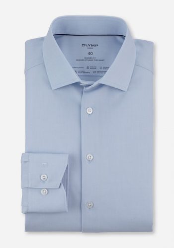 Olymp modern fit, világos kék, hosszú ujjú ing