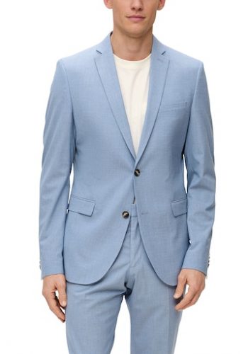 S.Oliver slim fit világos kék öltöny