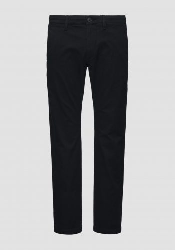 S.Oliver slim fit, fekete chino nadrág
