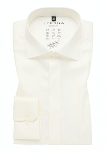 Eterna modern fit, tört fehér hosszú ujjú ing