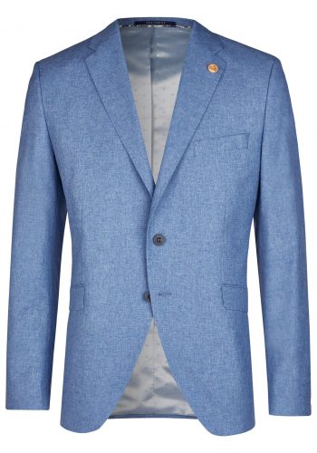 Wilvorst slim fit farmer kék esküvői öltöny