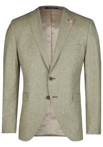Wilvorst slim fit oliva zöld vintage esküvői mellény