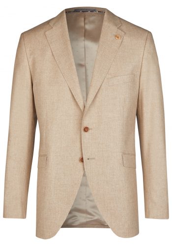 Wilvorst modern fit világos barna vintage esküvői öltöny