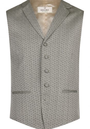 Wilvorst slim fit zöld vintage esküvői mellény
