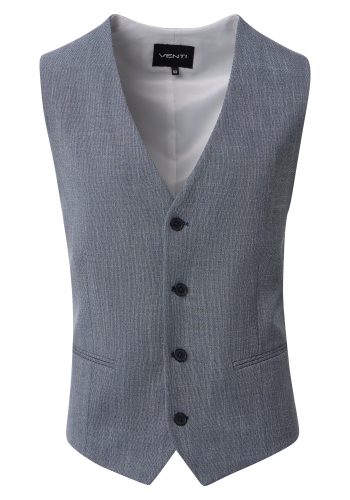 Venti galamb szürke slim fit esküvői mellény