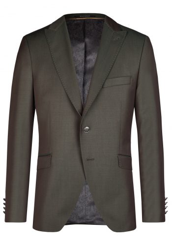 Wilvorst slim fit fenyő zöld esküvői öltöny